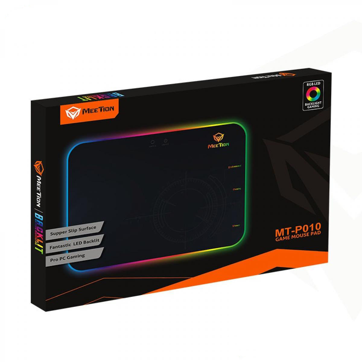 MeeTion Glowing Backlit RGB LED Gaming Mouse Pad