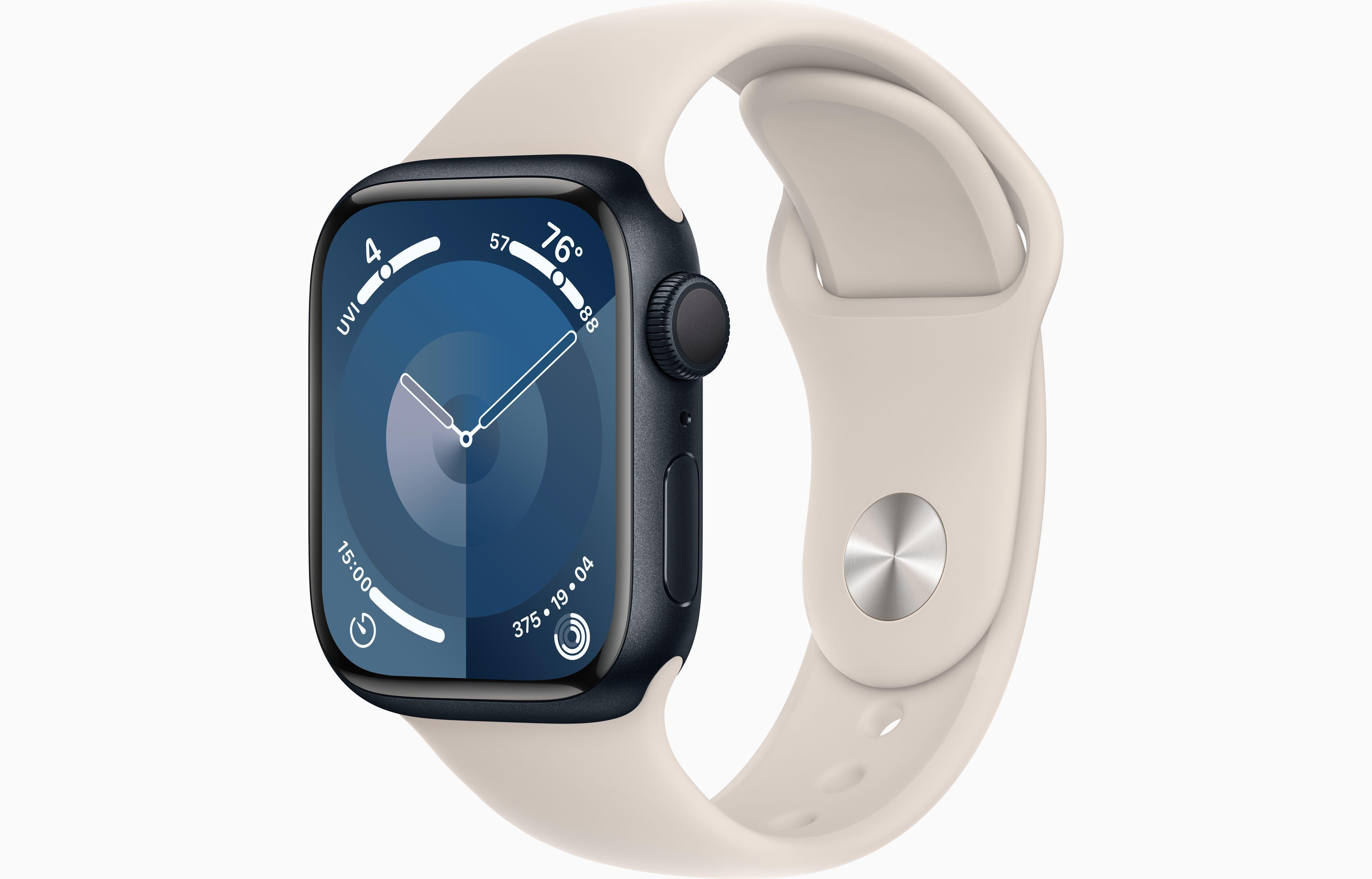Apple Watch 9 本体 45mm Apple Watch Series 9（GPS + Cellularモデル）- 45mmグラファイト
