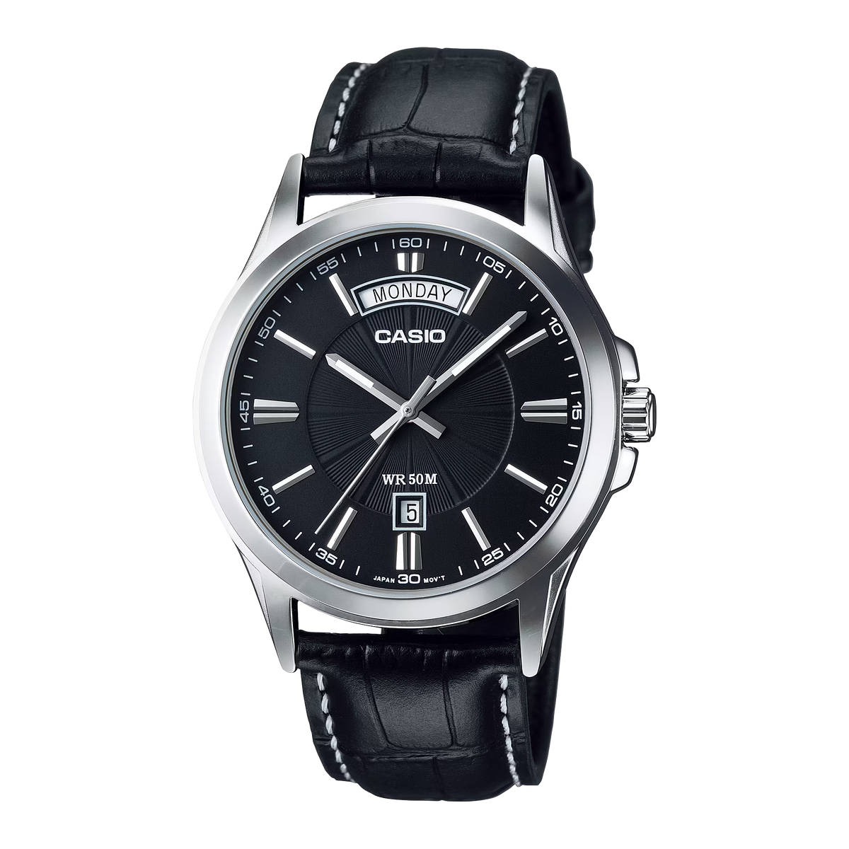 MTP-1381L-1AVDF Casio Wristwatch, Quartz Movement