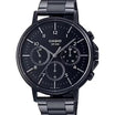 Casio Elegant Multifunction Black St. Steel Black Dial For Men MTP-E321B-1A