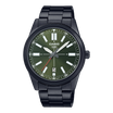Casio MTP-VD02B-3E Men's Black IP Stainless Steel