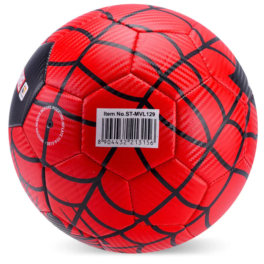 Marvel Spider-Man Carbon Fiber Football | Kids Soccer Ball Ages 3+