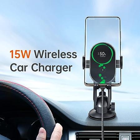 Mcdodo 15W Infrared Wireless Car Charger Mount - Black