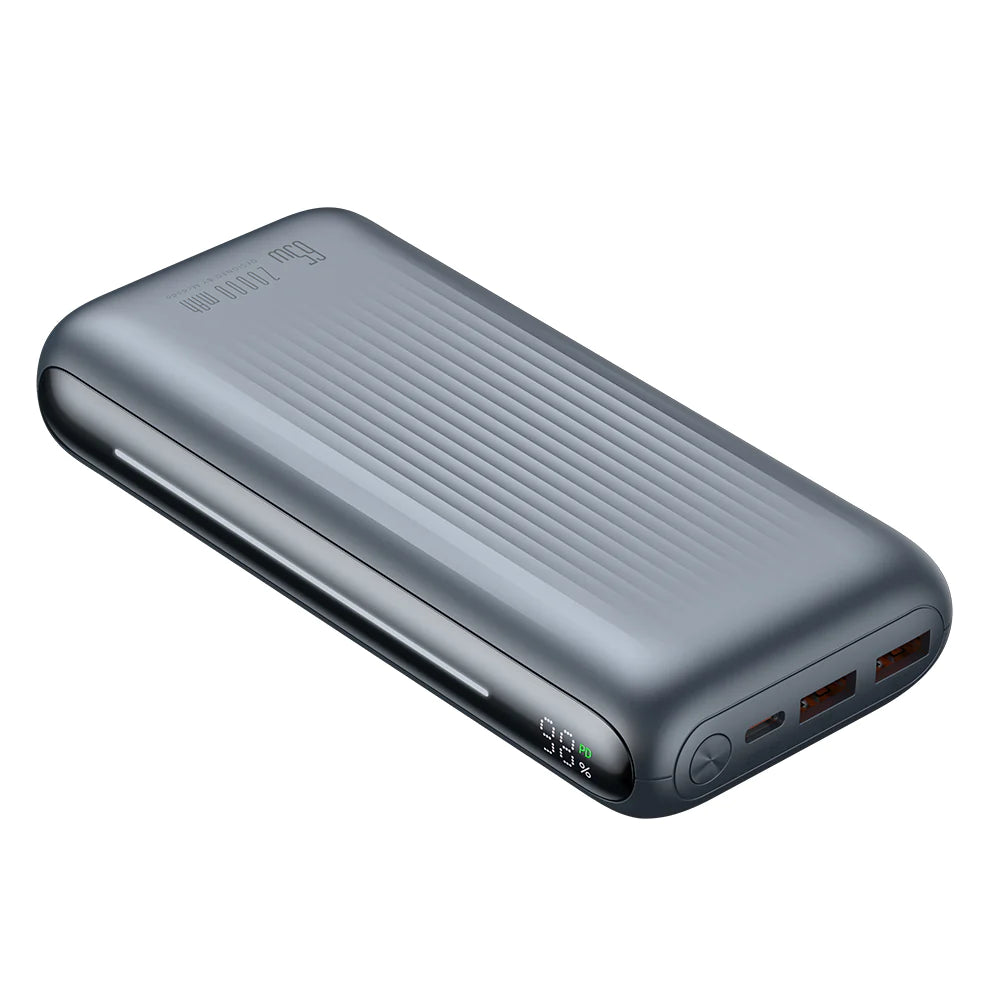 Mcdodo 20000mAh Power Bank with 65W Fast Charging & Digital Display - Black