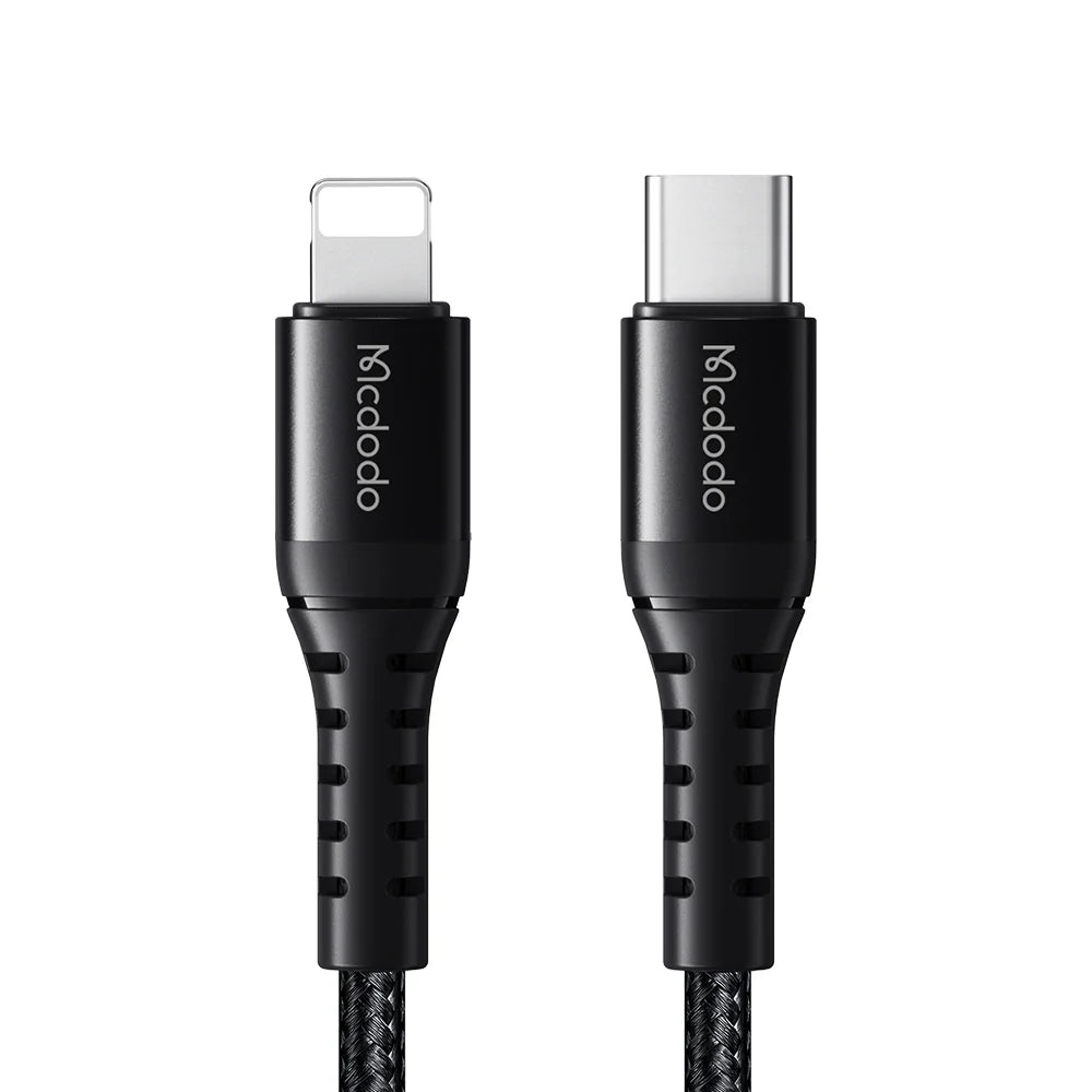 Mcdodo 36W USB C to Lightning Cable 1m Fast Charging - Black