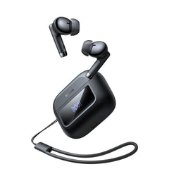 Mcdodo B04 TWS Earbuds with Digital Display & Lanyard - Black