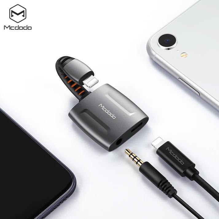 Mcdodo Lightning to Lightning & DC3.5mm Adapter Fast Charging