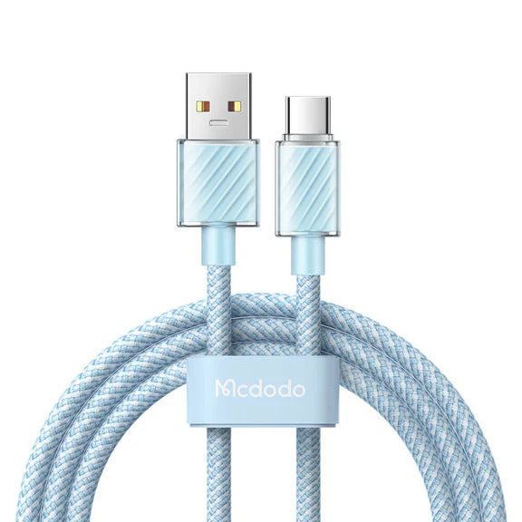 Mcdodo USB-A to USB-C Cable 1.2M - Dichromatic Series-Blue