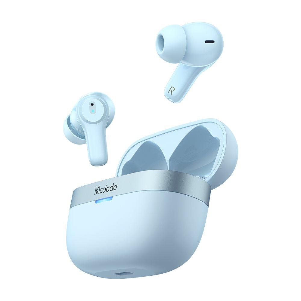 Mcdodo Waterproof TWS Bluetooth 5.1 Touch Headphones - Blue