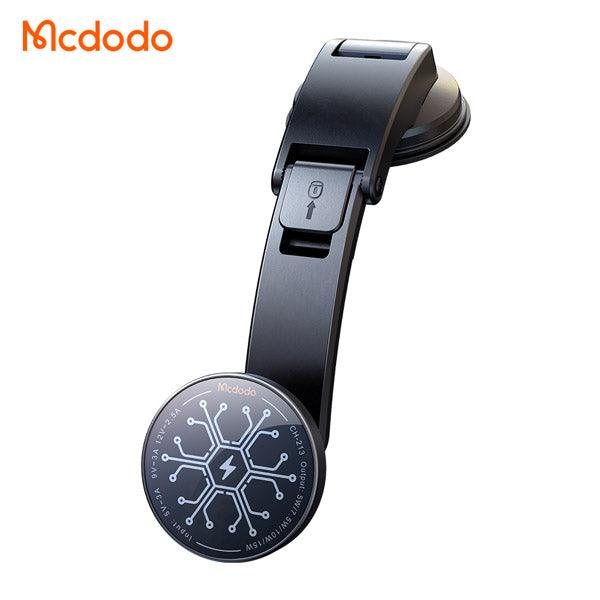 Mcdodo Wireless Car Charger with Semiconductor Cooling & MagSafe - Black