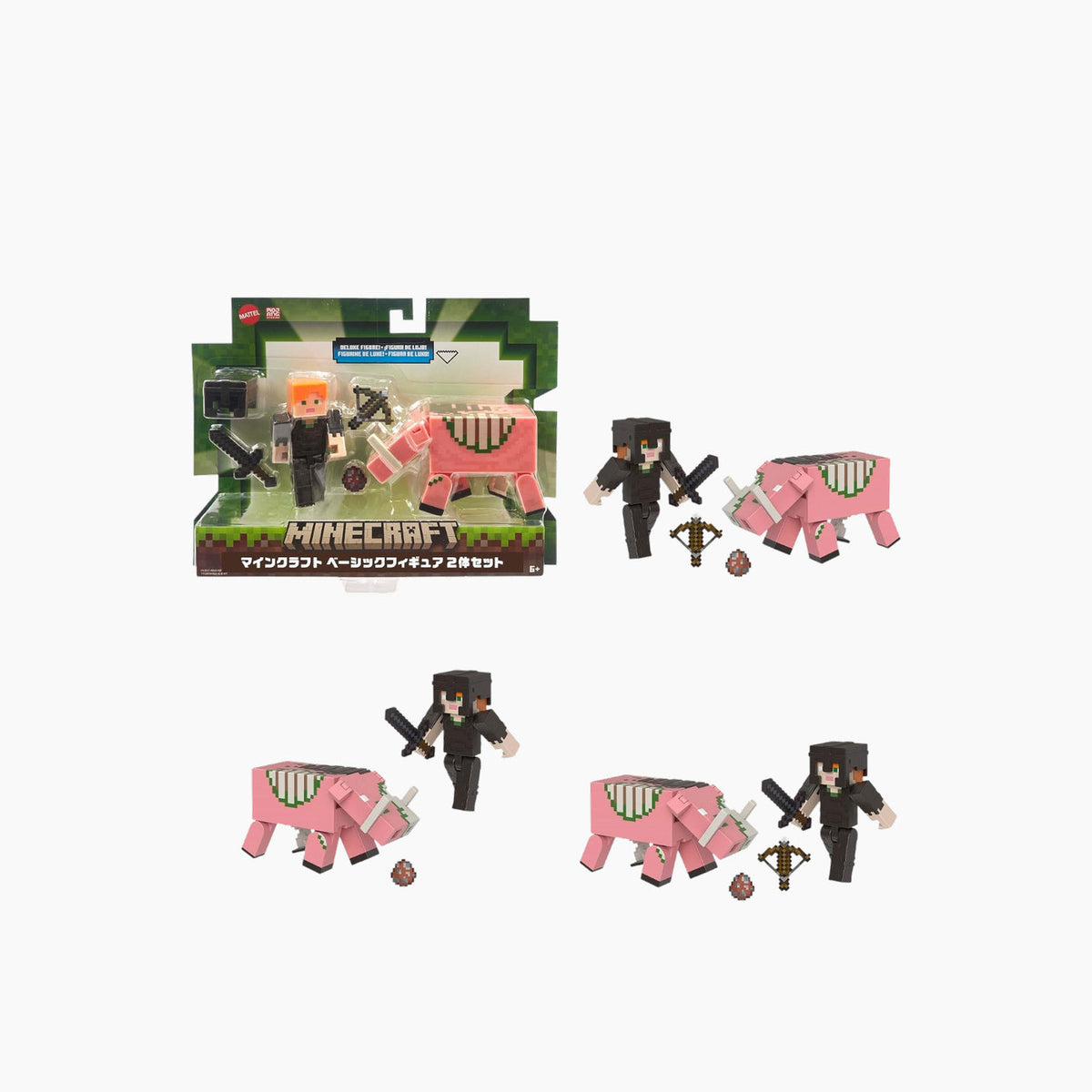 Minecraft Core 3, 25" Figure 2-Pack – Assorted