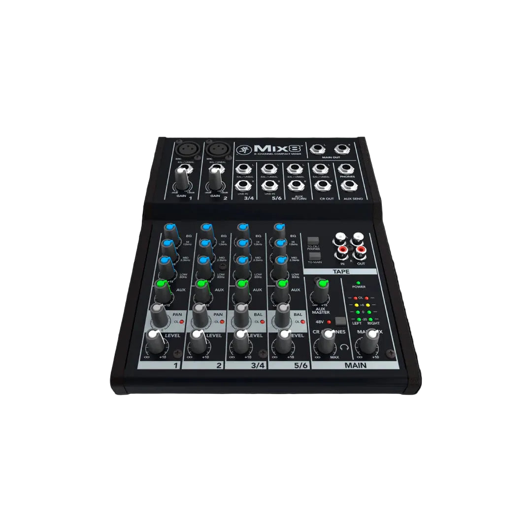 Mackie Mix8 8-Channel Compact Mixer