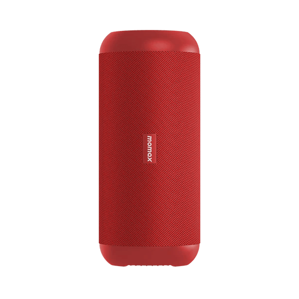 Momax Intune Plus Wireless Outdoor Speaker with LED Lighting - Red