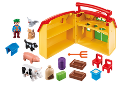 Playmobil My Take Along Farm - Fun & Portable Toy for Kids