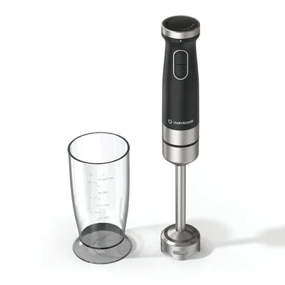 Nutricook HB150K Hand Blender Essentials | 1200W | Powerful Immersion Blender | Black