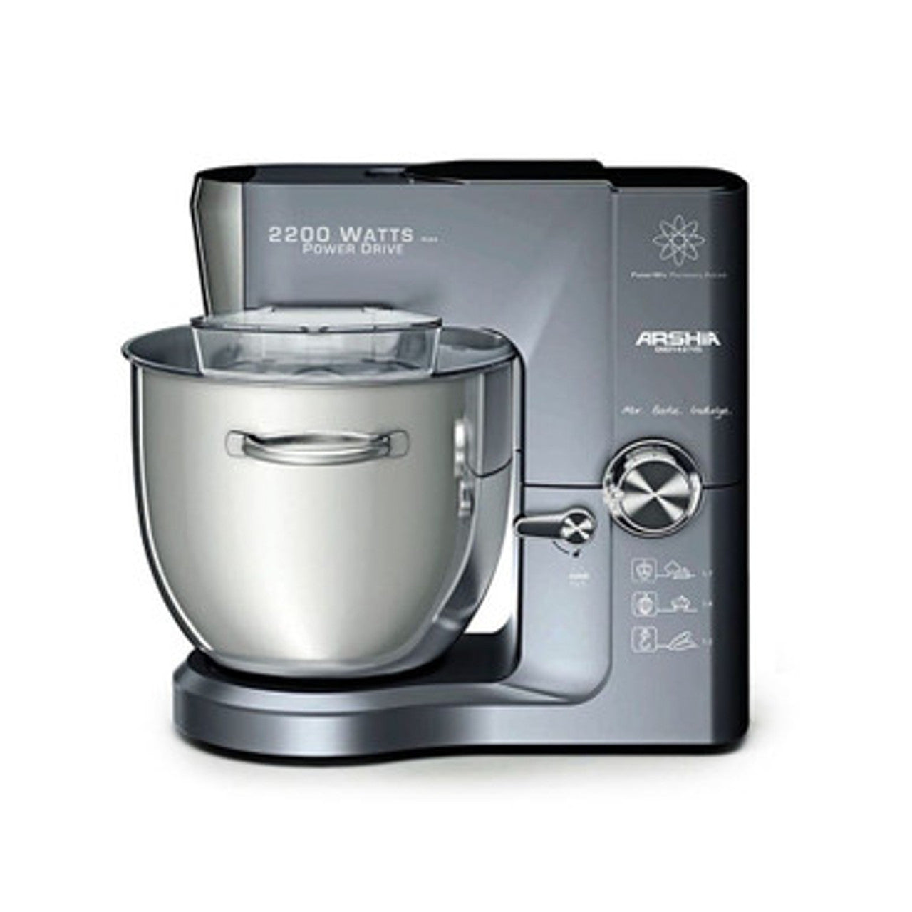 Arshia Planetary Stand Mixer 10L 8 Speeds + 3 Attachments