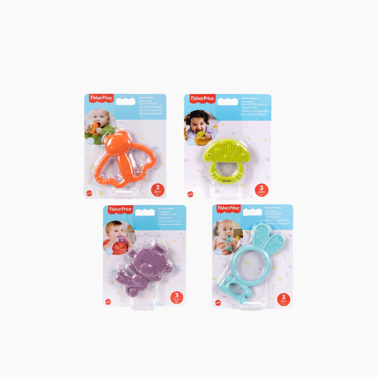 Fisher-Price Newborn Teether – Assorted
