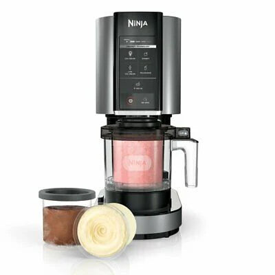 ماكينة صنع الآيس كريم والحلويات المجمدة Ninja CREAMi NC300UK – 7 برامج