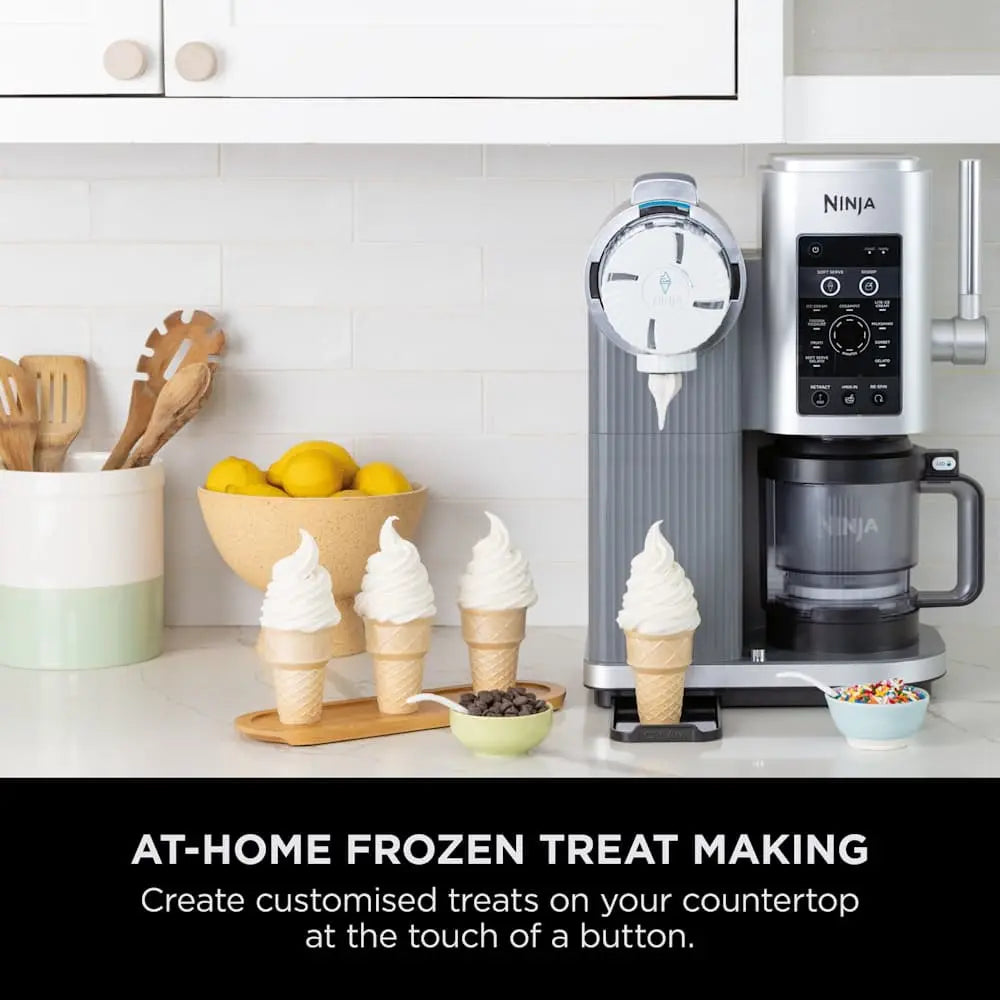 Ninja CREAMi Swirl NC701UK 13-in-1 Ice Cream & Soft Serve Maker