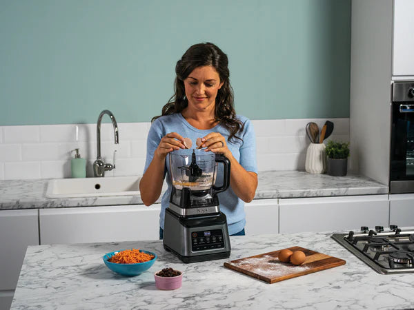 معالج طعام نينجا 3 في 1، 1200 واط - أسود