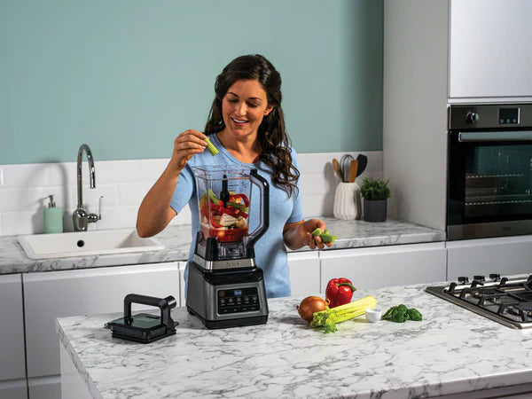 معالج طعام نينجا 3 في 1، 1200 واط - أسود