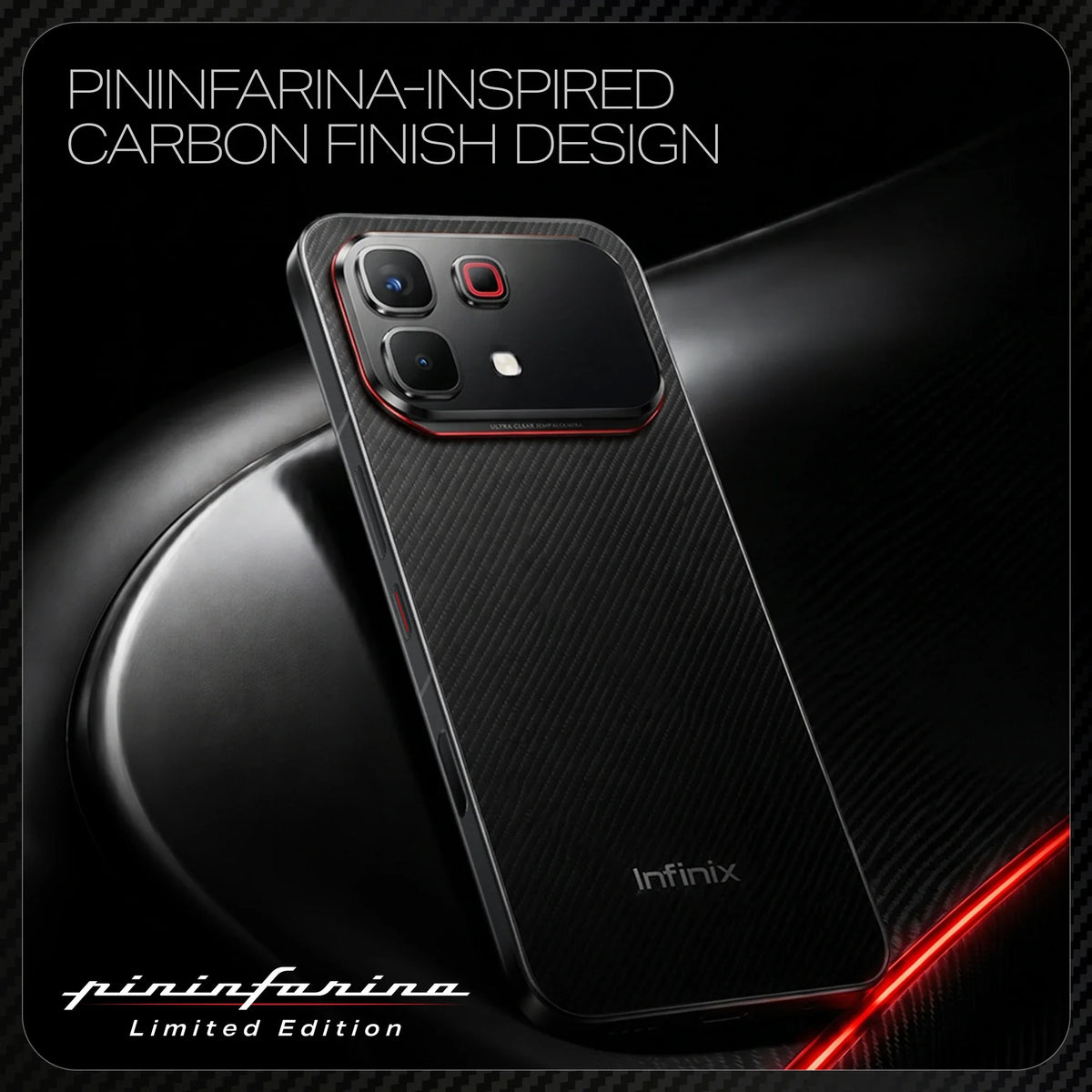 Infinix Note 60 Pro Ferrari Design – 8GB RAM, 256GB
