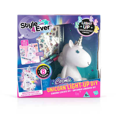 Unicornio DIY Cosmic Light-up Unicorn – Create Magic