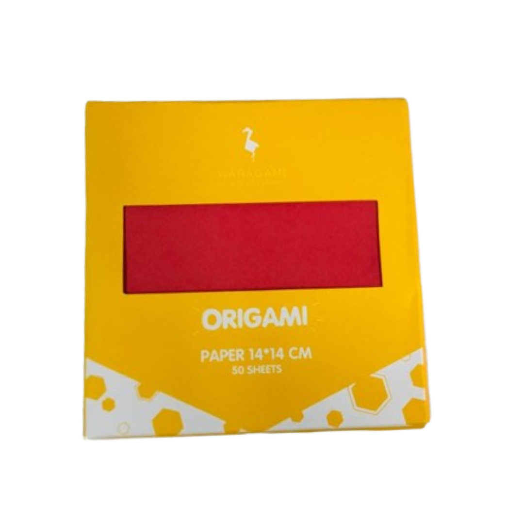 Colorful Origami Paper - 14*14 CM ورق الأوريجامي الملون حجم 14*14 سم