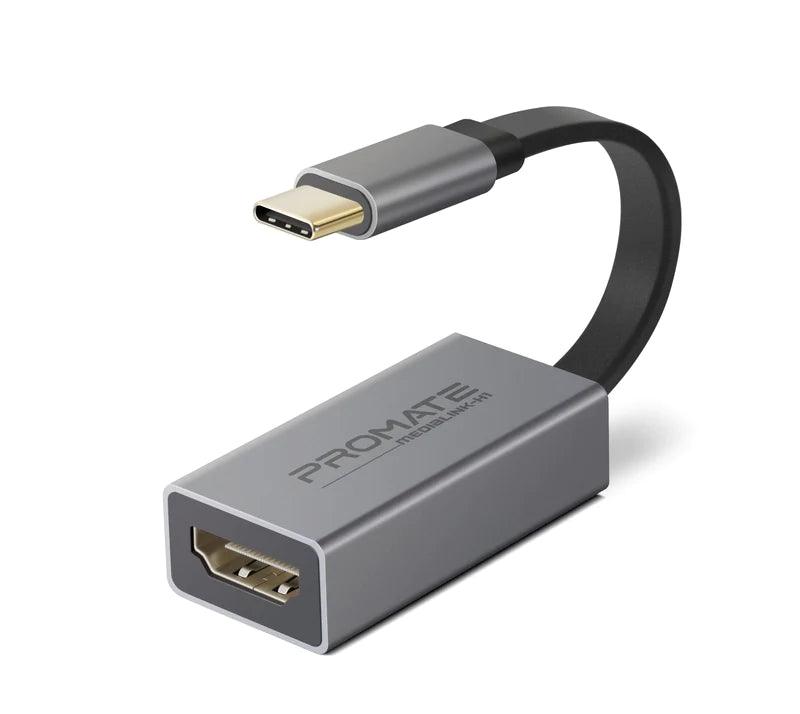 PROMATE USB C to HDMI Adapter for High Definition Display - Grey