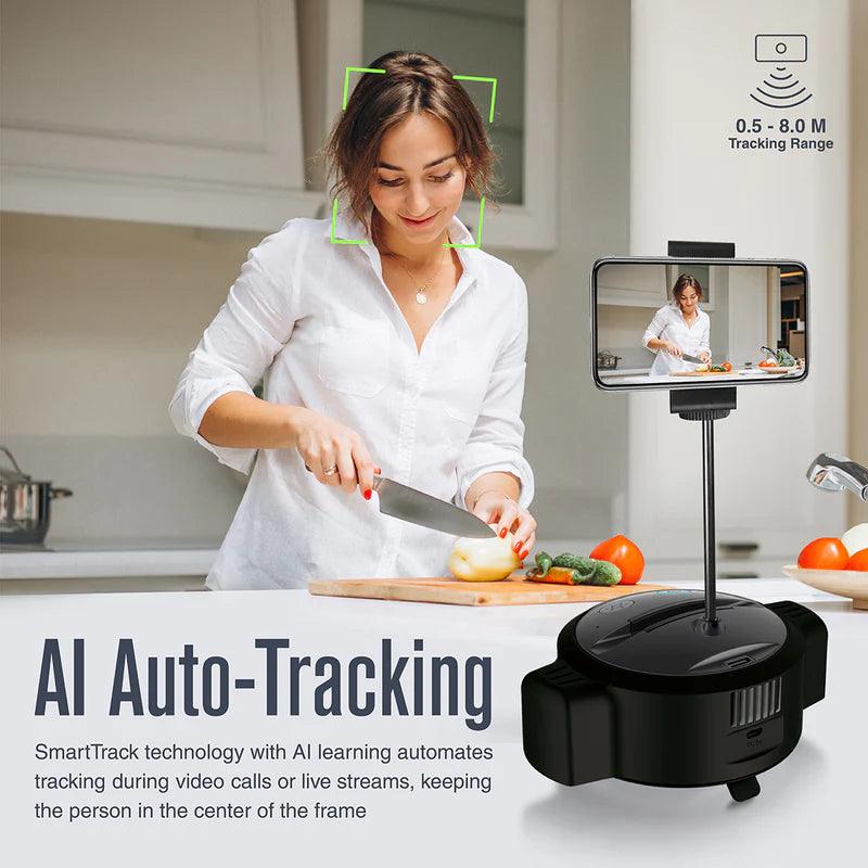 PROMATE Vision HD Webcam with Smart Auto Tracking HD Quality