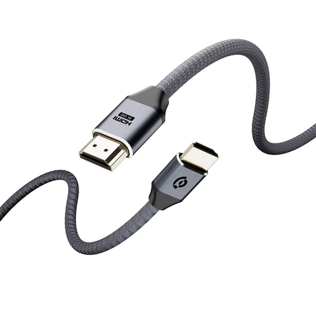 Powerology 8K Braided HDMI Cable 2M | Ultra HD & HDR