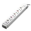 Huntkey 5-Outlets Power Strip with 3m Cable