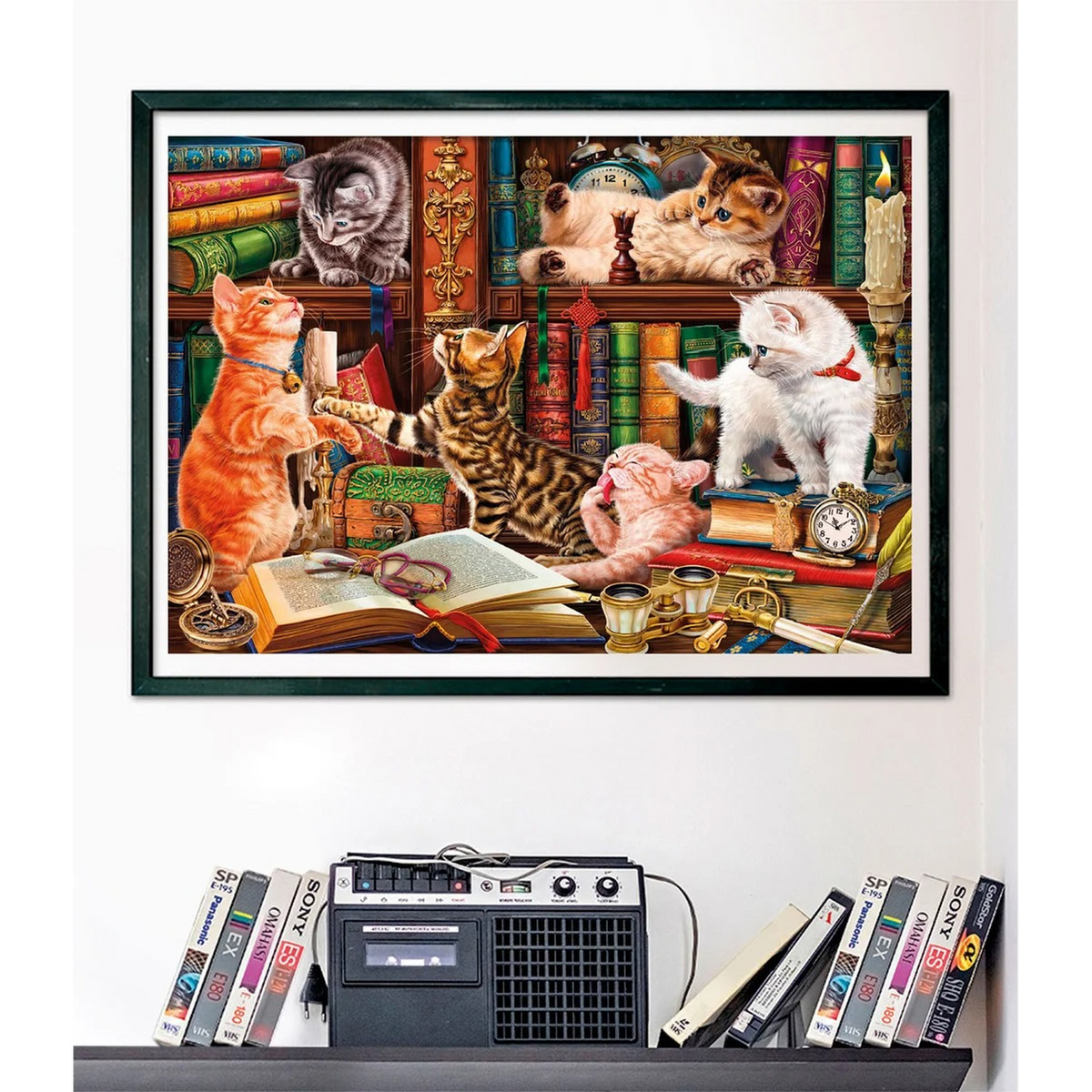 Clementoni Curious Whiskers 2026 Compa Jigsaw Puzzle – 1000 Pieces