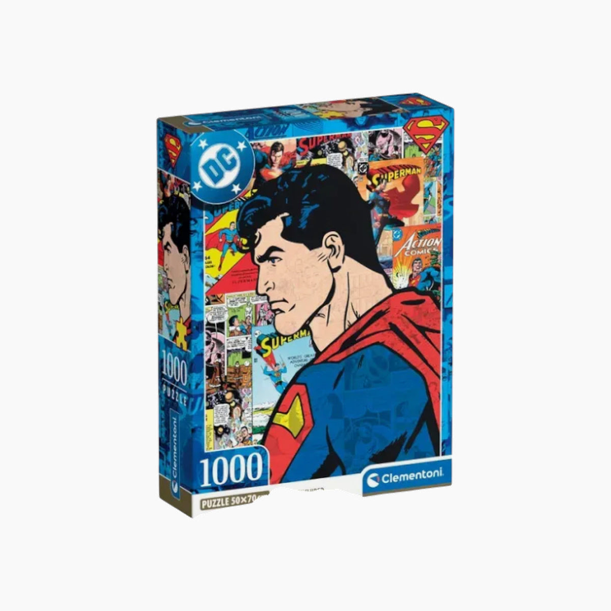 Clementoni Superman 2025 -3 Jigsaw Puzzle – 1000 Pieces