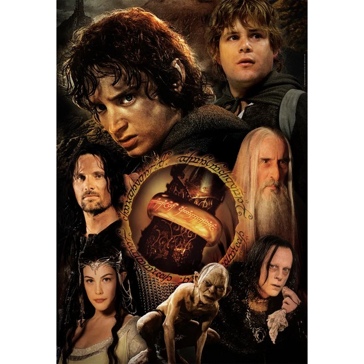 Clementoni The Lord of the Rings Jigsaw Puzzle – 1000 Pieces