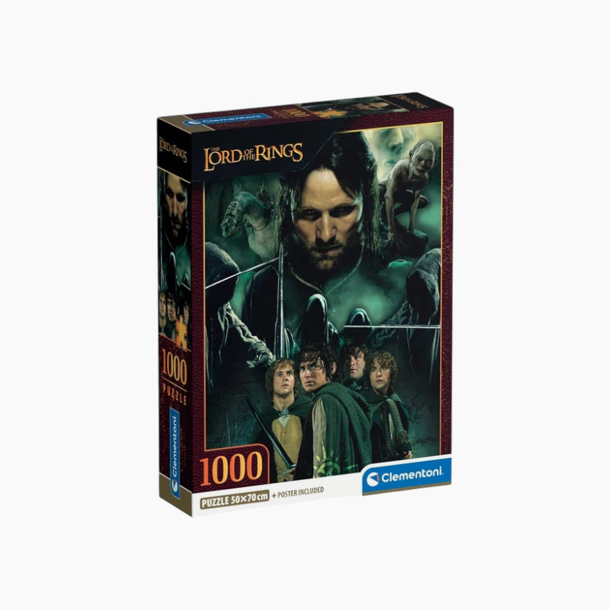 Clementoni The Lord of the Rings Comp Jigsaw Puzzle – 1000 Pieces