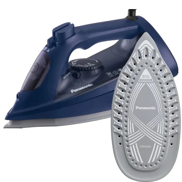 Panasonic NI-U750ATV Steam Iron | 2600W | Ceramic Soleplate | Safety System
