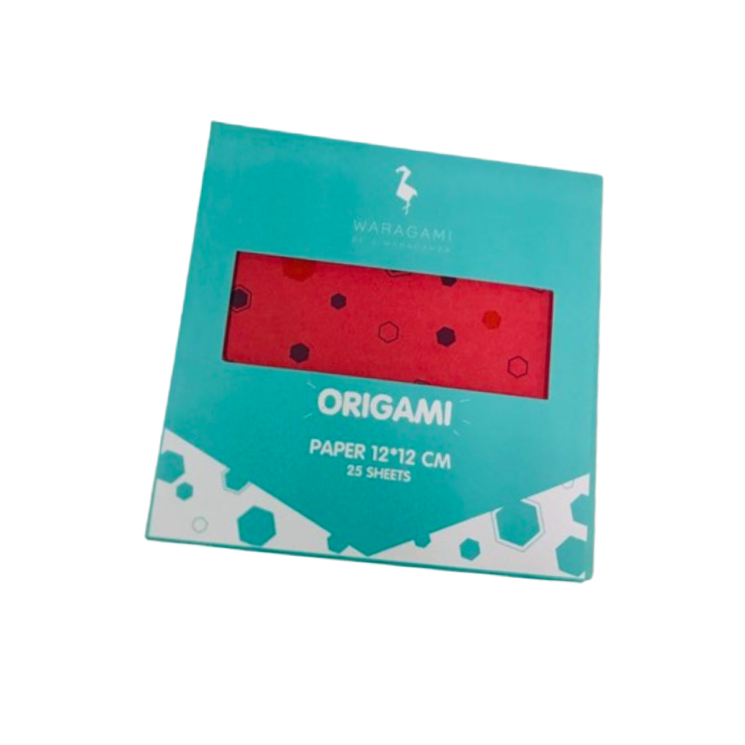 Colorful Patterned Origami Paper - 12*12 CM ورق الأوريجامي المزخرف والملون حجم 12*12 سم