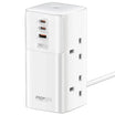 Promate PowerTower-70W Multi-Port Charging Station with Quad AC Sockets