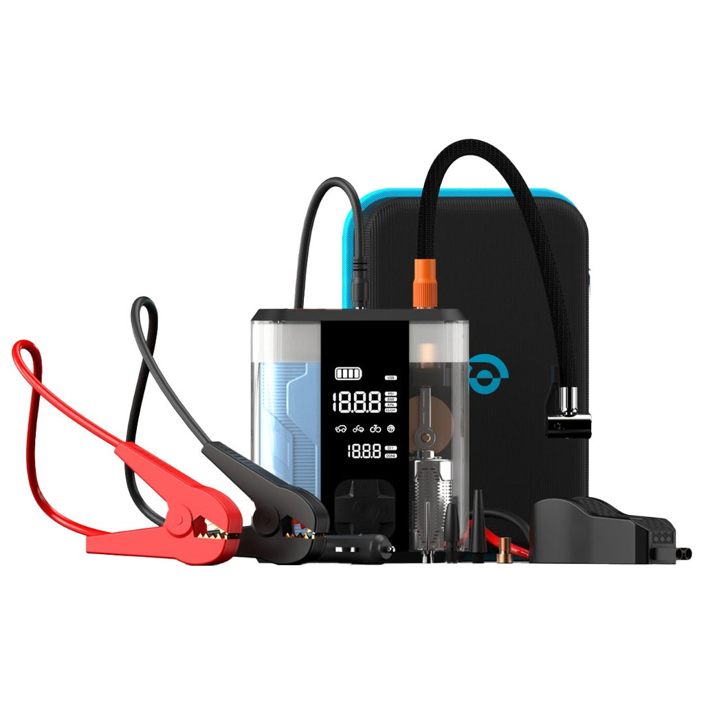 Powerology 8800mAh Jump Start Air Compressor