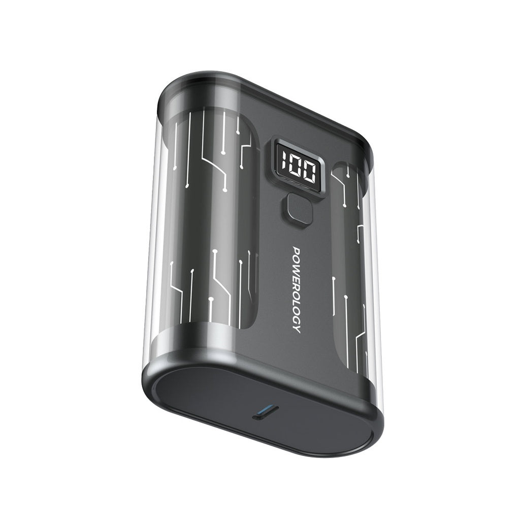 باور بانك Powerology Crystalline 10000mAh شحن سريع 35W