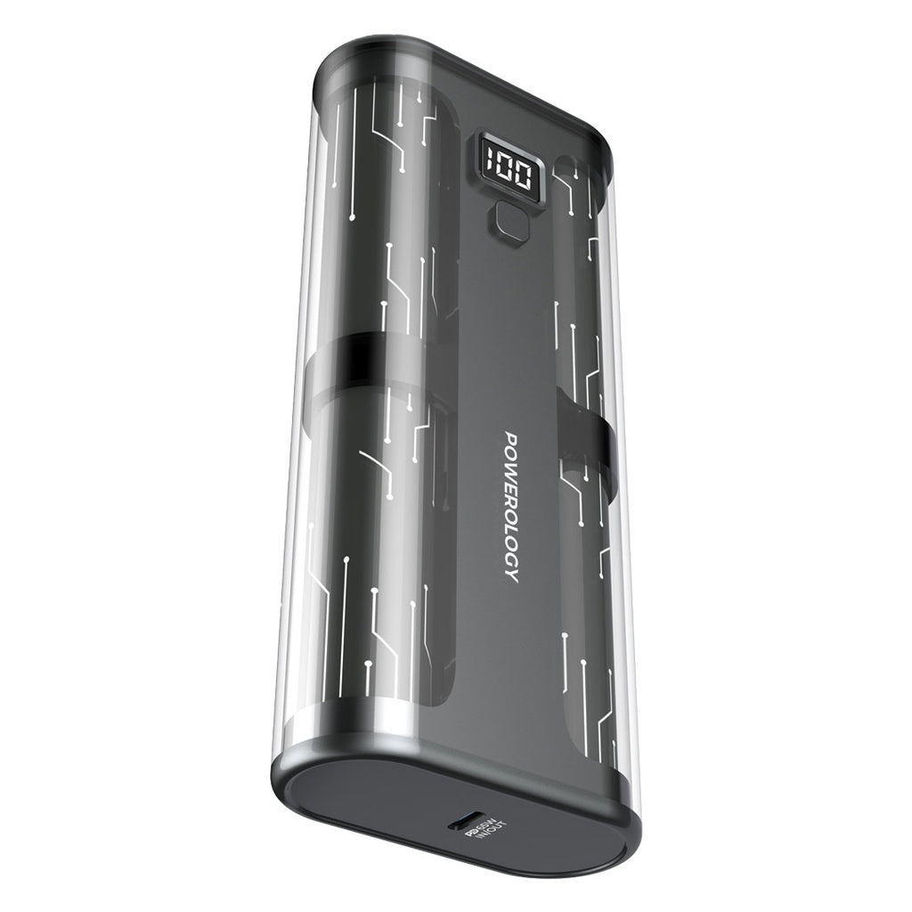 Powerology Crystalline 20000mAh 65W PD Fast Power Bank