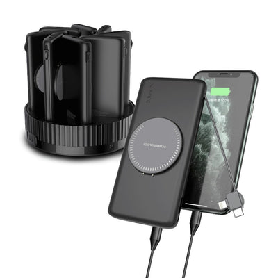 Powerology 8 in 1 Wireless Power Bank Station 10000mAh