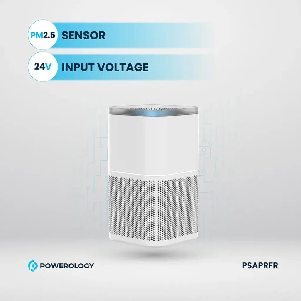Powerology Smart Air Purifier – 3-Stage Filtration & 45㎡ Coverage