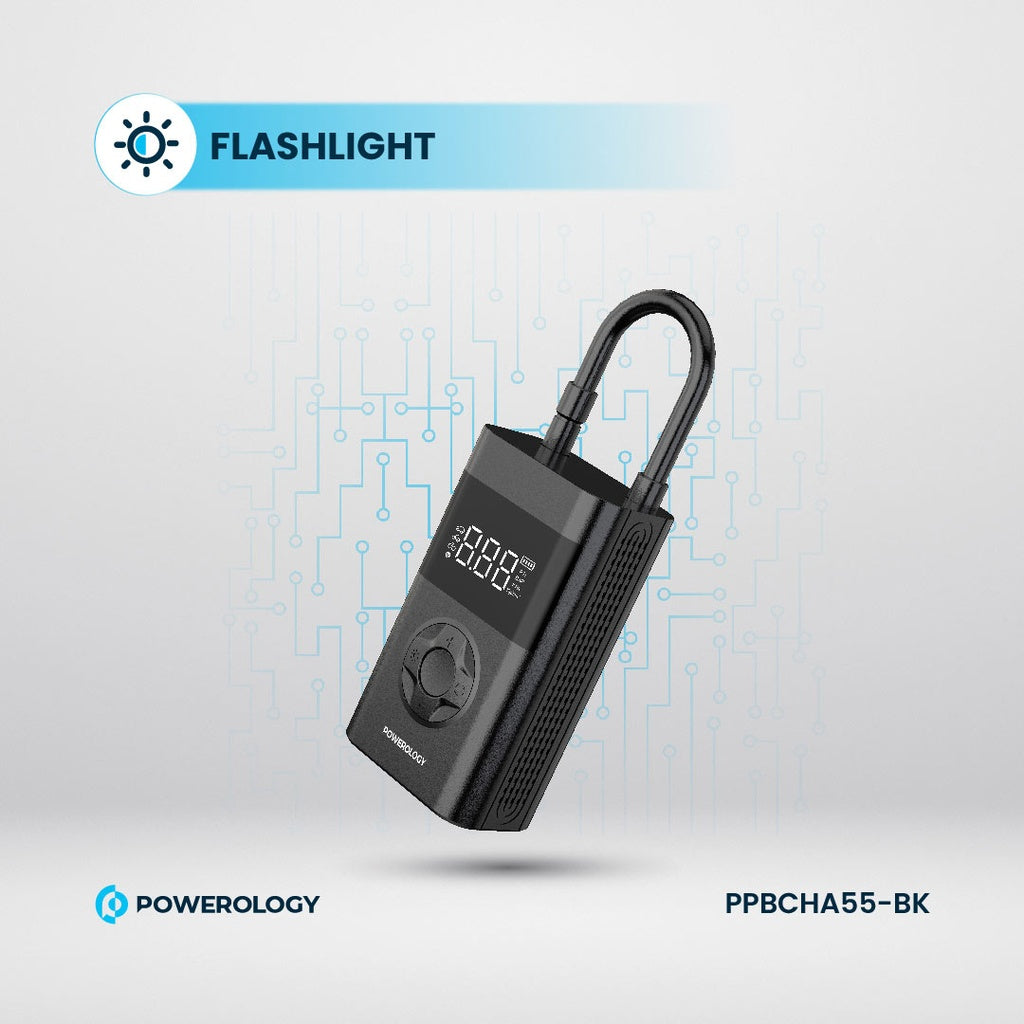 باورولوجي منفاخ هواء متنقل وباور بانك – أداء قوي بحجم صغير