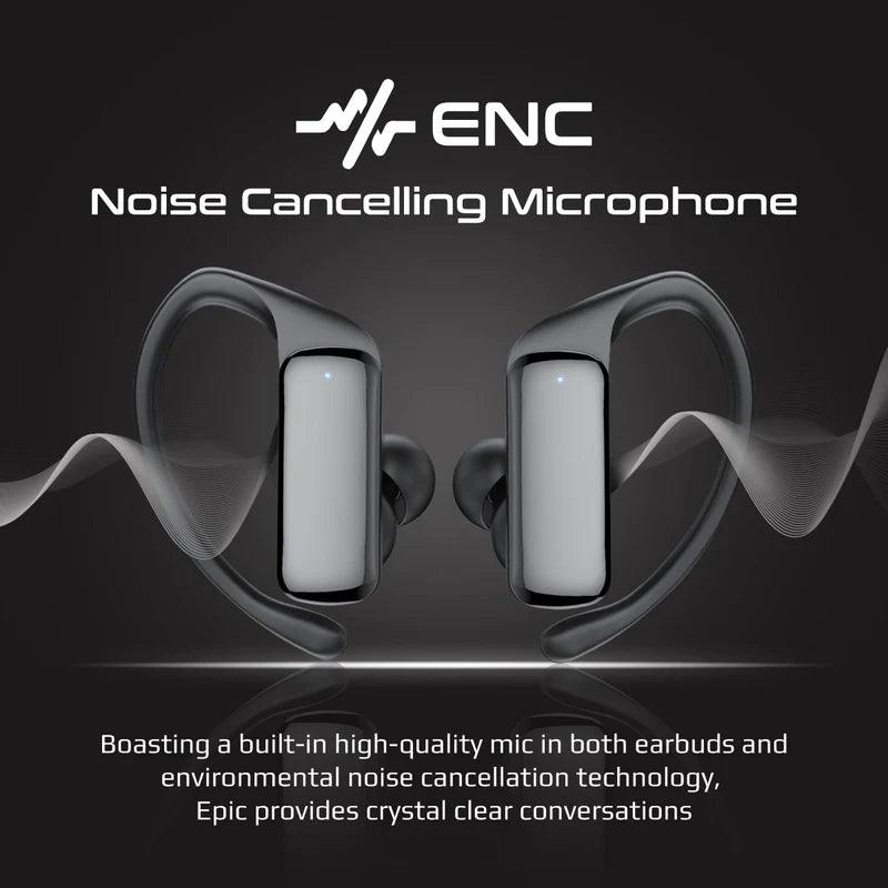 Promate Epic SportFit TWS Earbuds with ENC