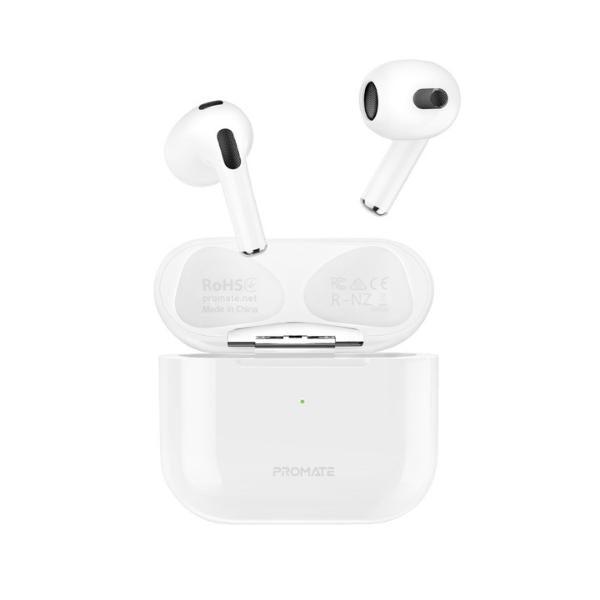 Promate Freepods 2 TWS Earbuds with 25H Playtime - White