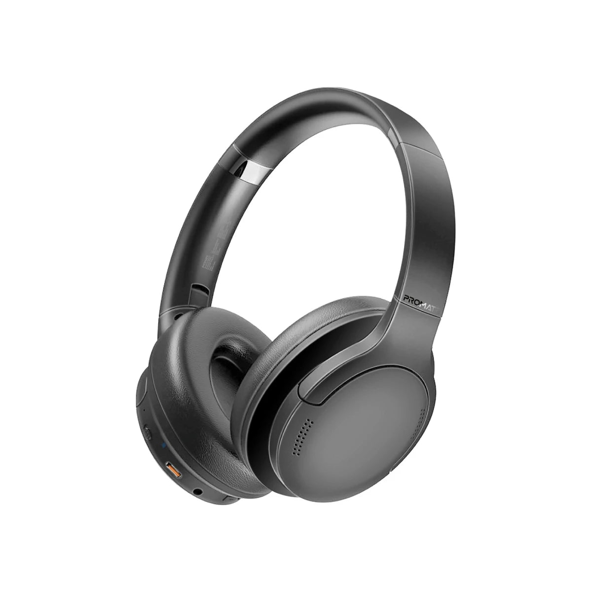 Promate LaBoca Pro Wireless Headphones HD Sound & 24H Playtime - Black