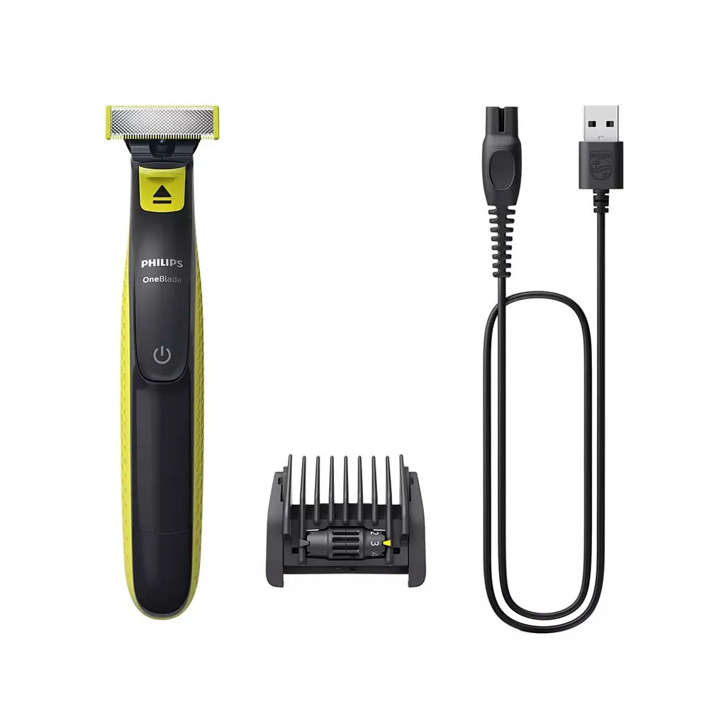 فيليبس ون بليد 360° - ماكينة حلاقة كهربائية للوجه والجسم للاستخدام الرطب والجاف
