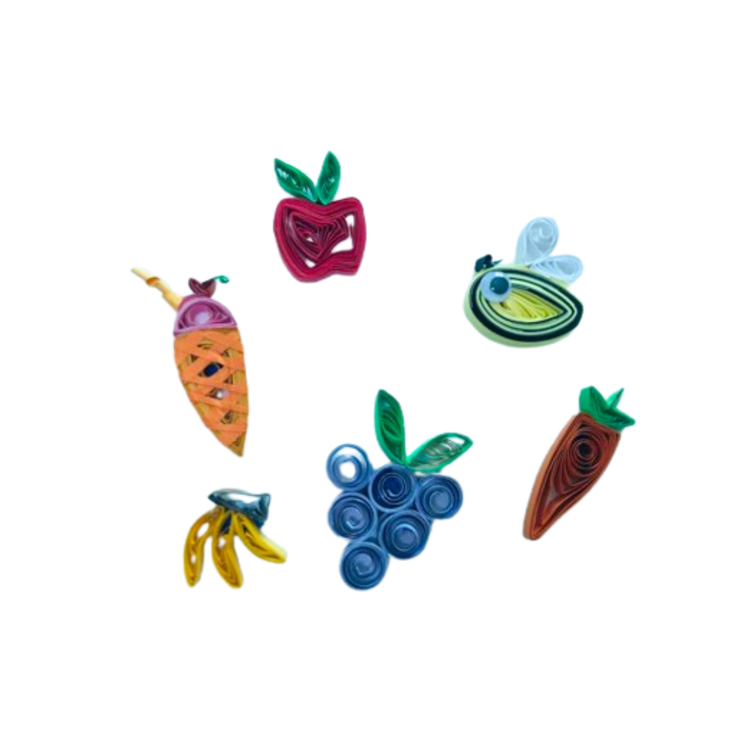 WARAGAMI Colorful Quilling Paper Strips الأشرطة الورقية الملونة لفن الكويلينج